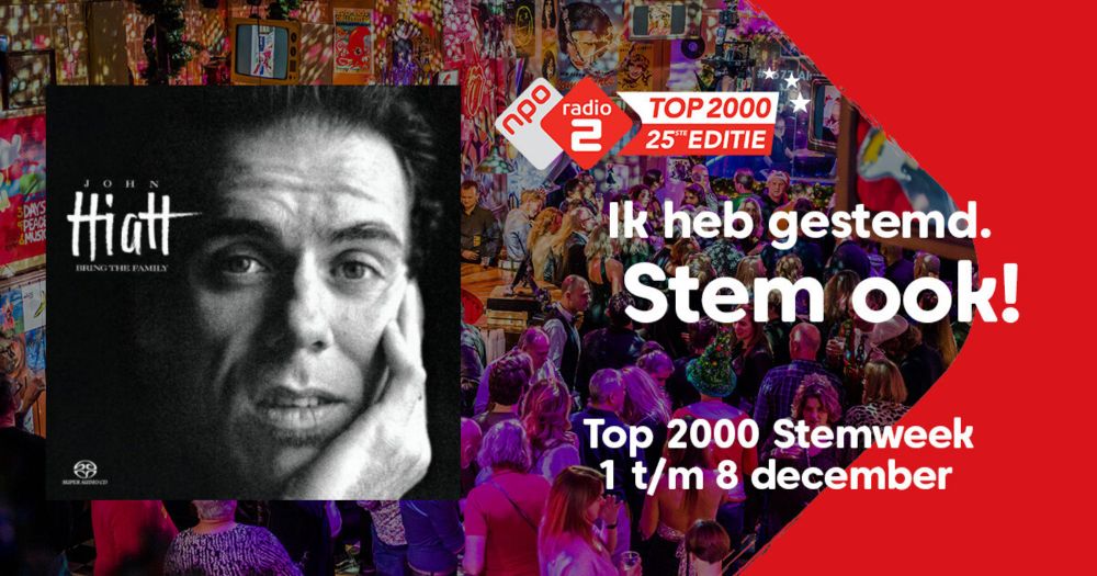 Bekijk mijn lijst en stem ook voor de NPO Radio 2 Top 2000!