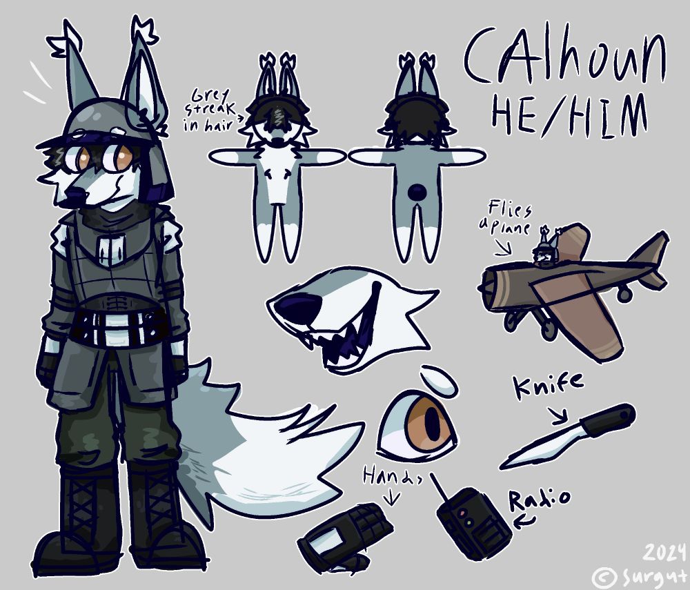 Reference of my boy Calhoun