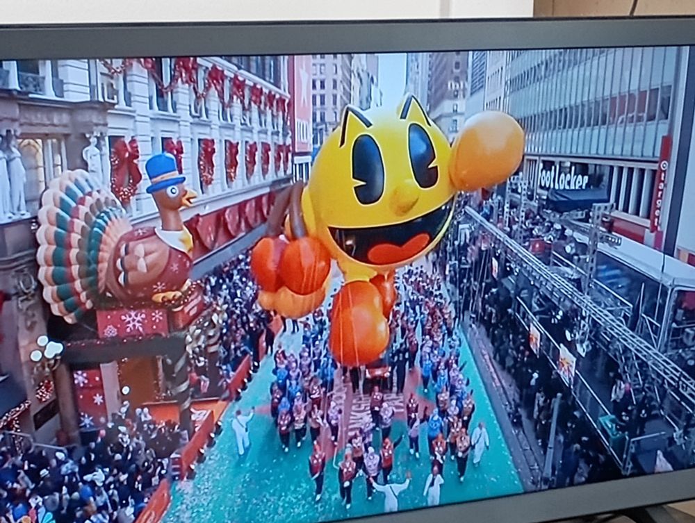 Pac-Man Macy's Thanksgiving Day Parade Balloon. 