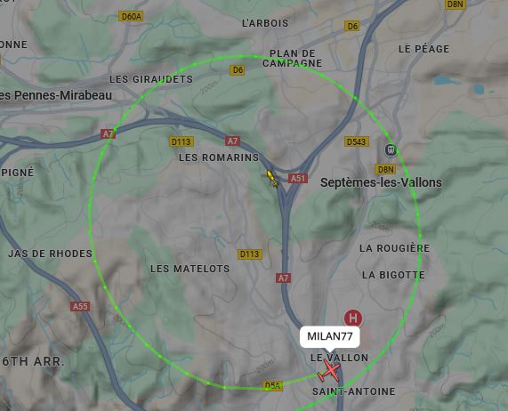 Capture flight radar