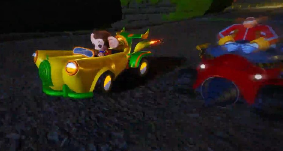 aiai speeding past that chump eggman