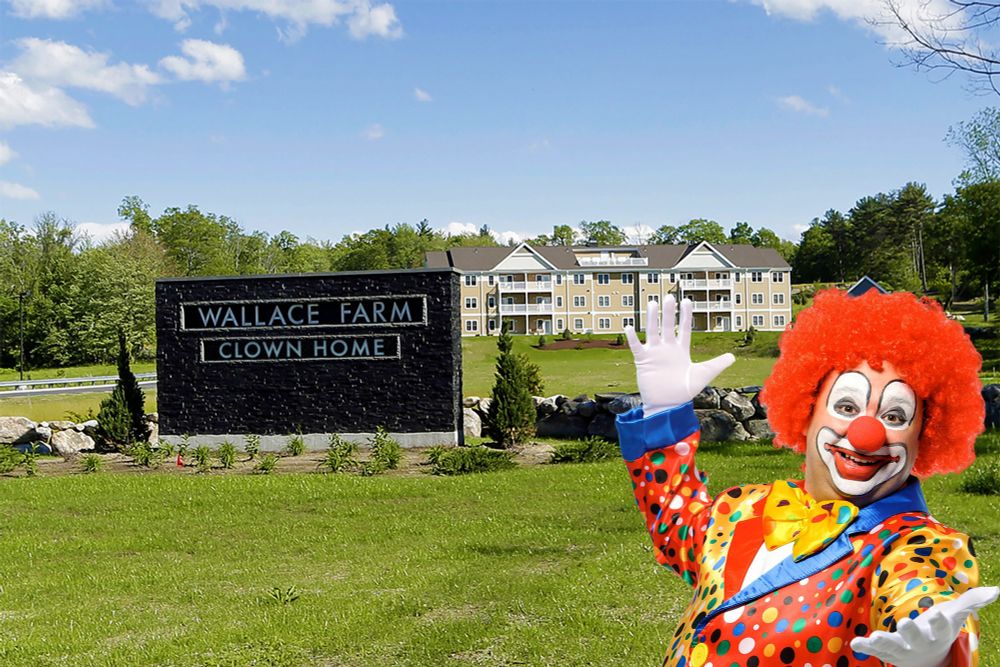 Waving hello from The Clown Home... :)