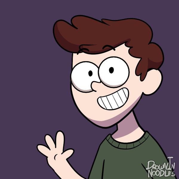 Oli in the gravity falls art style