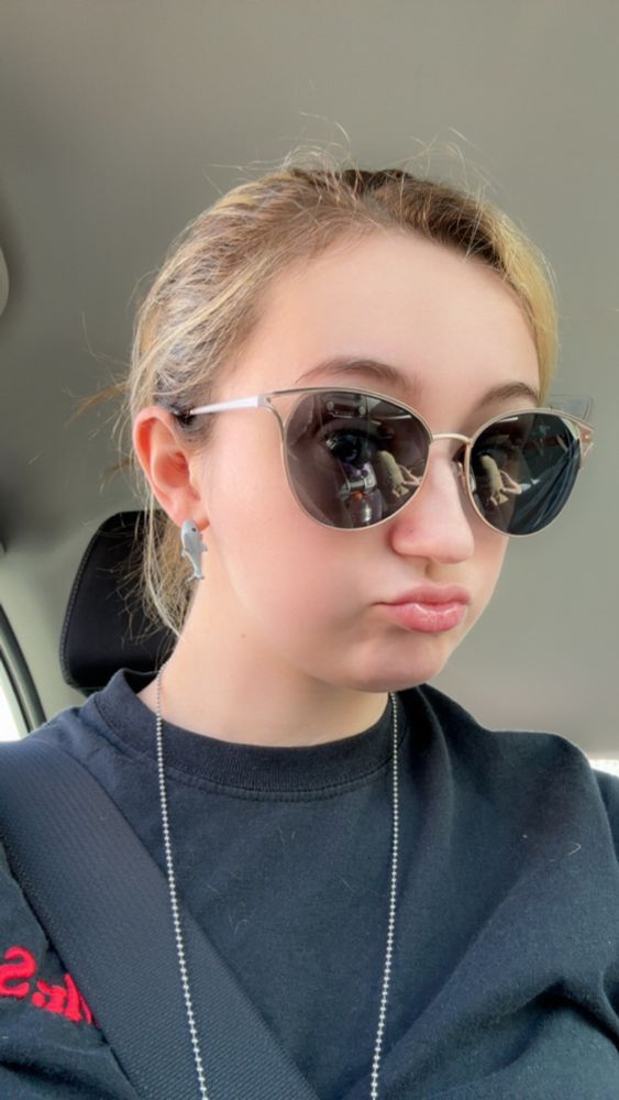 me in my new sunglasses