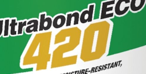 E C O 4 2 0. smokin on that mapei loud ( Ultrabond ECO 420 )