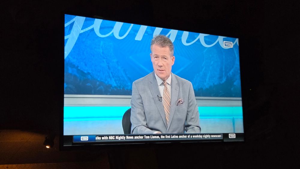 A commentator on the Yankees network who strongly resembles Sir Michael Palin, founding member of British comedy troupe Monty Python