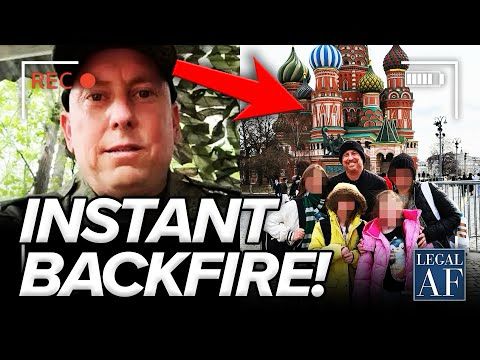 "MAGA Dad" FLEES to Russia with Family… Instantly BACKFIRES for WORSE