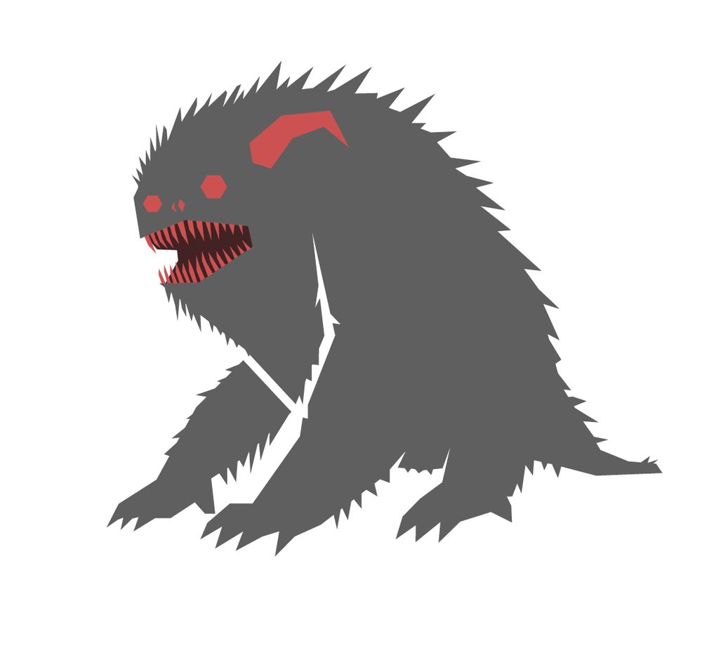 Work in progress yeti art