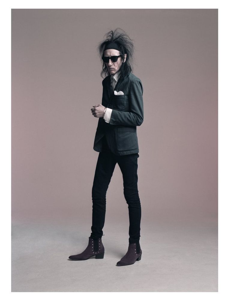Happy birthday John Cooper Clarke. 

"Hooker goes up to a Yorkshireman and sez: "Will you sleep with me for a £100?" He sez: "I'm not tired but I could do with the money"

Photograph by Gerald Jenkins 2015.