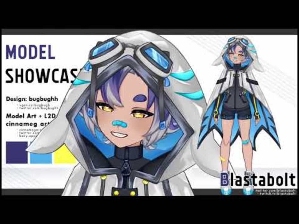 【Live2d Vtuber】Blastabolt Showcase