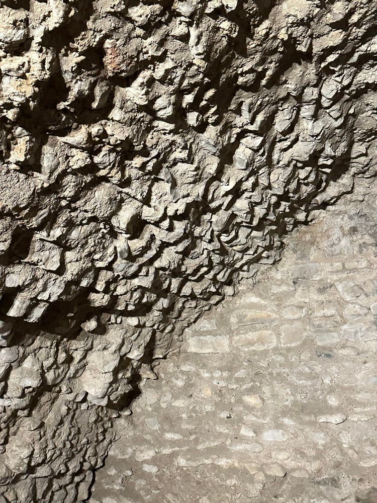 The vaults of the old Roman temple of Claudius. The last refuge of the veterans and citizens of Colchester before being overwhelmed in the sacking of the city by the forces of Boudicca in AD60. Supposedly nobody survived 