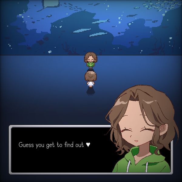 (text box goes dark) Guess you get to find out ♥