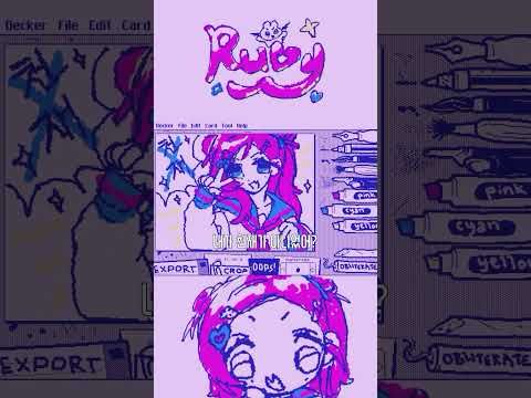 내가 천재가 아니었어?!  #イラスト #vtuber #wigglypaint #그림