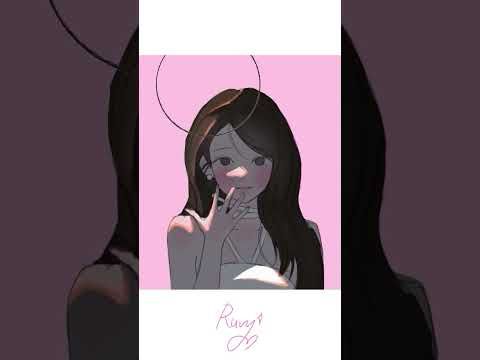 응용모작 모델 :: 원영님 #그림 #낙서 #shorts  #speedpaint #digitalart #장원영 #모작