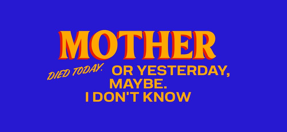 zohran text meme:
MOTHER
DIED TODAY.
OR YESTERDAY,
MAYBE.
I DON'T KNOW