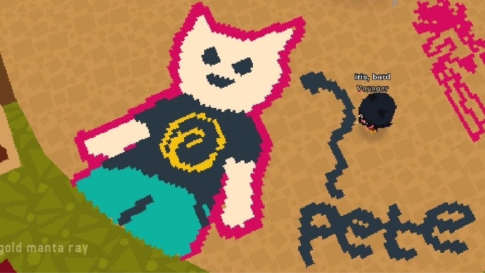 a drawing i did of a white cat called pete. he is wearing a shirt that’s supposed to look like a nirvana shirt