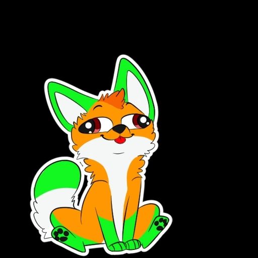 Imagine of my fursona looking derpy