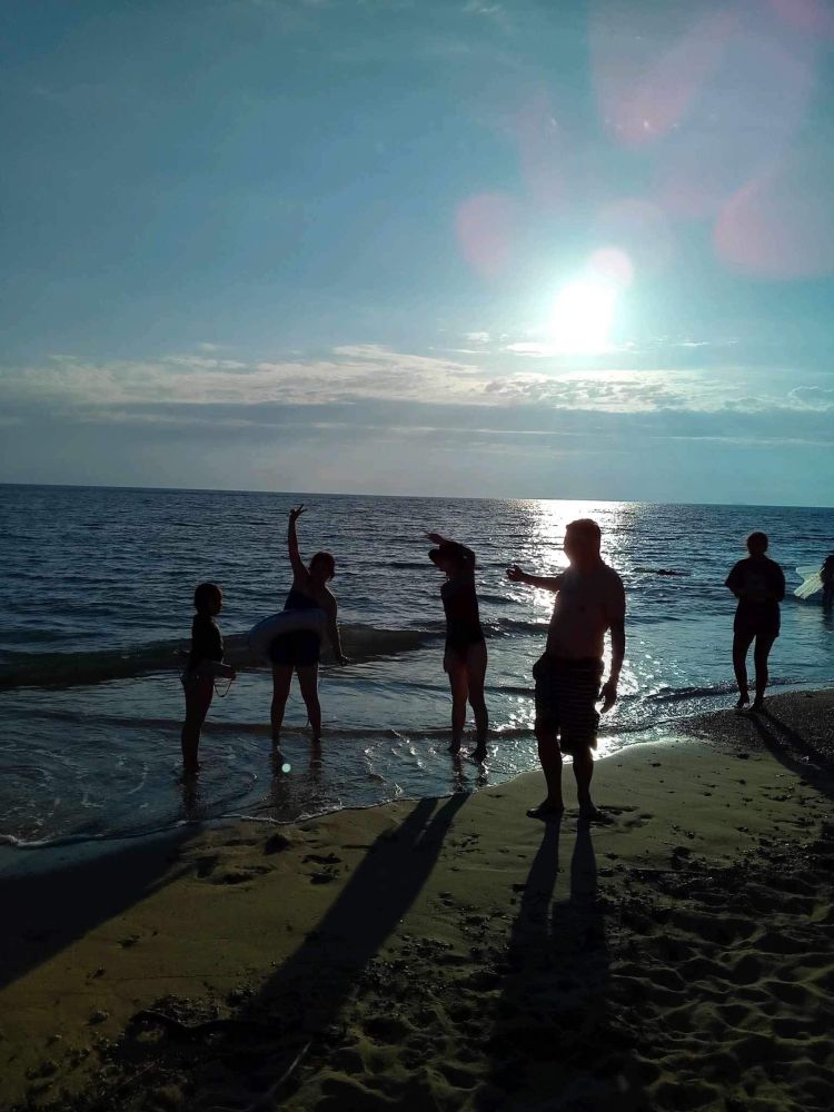 Family on the Beach