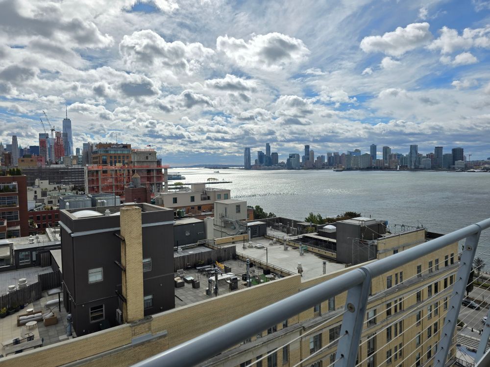 Photo of NYC from a rooftop in Manhatten 