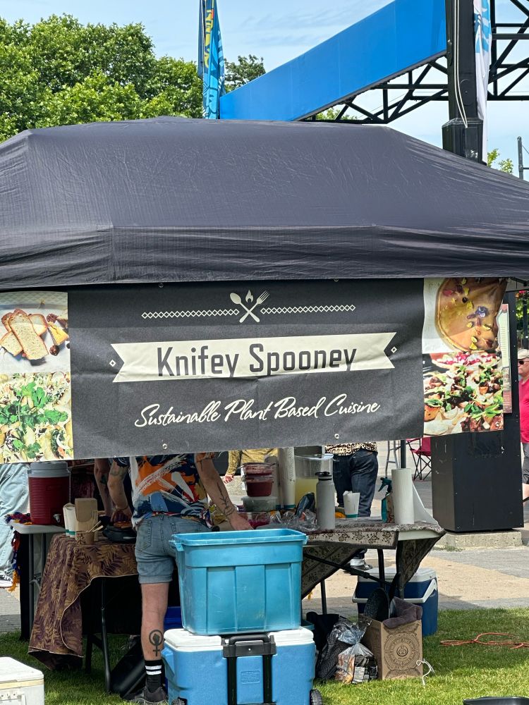 Food vendor at Nanaimo Veg Fest !