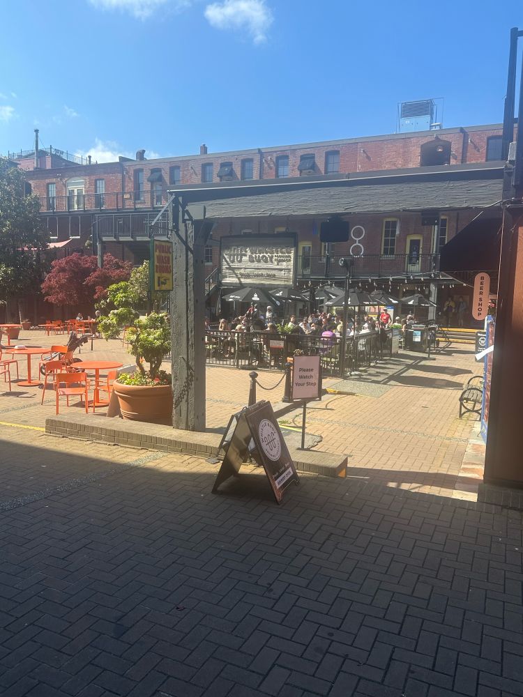 Market Square in Victoria.