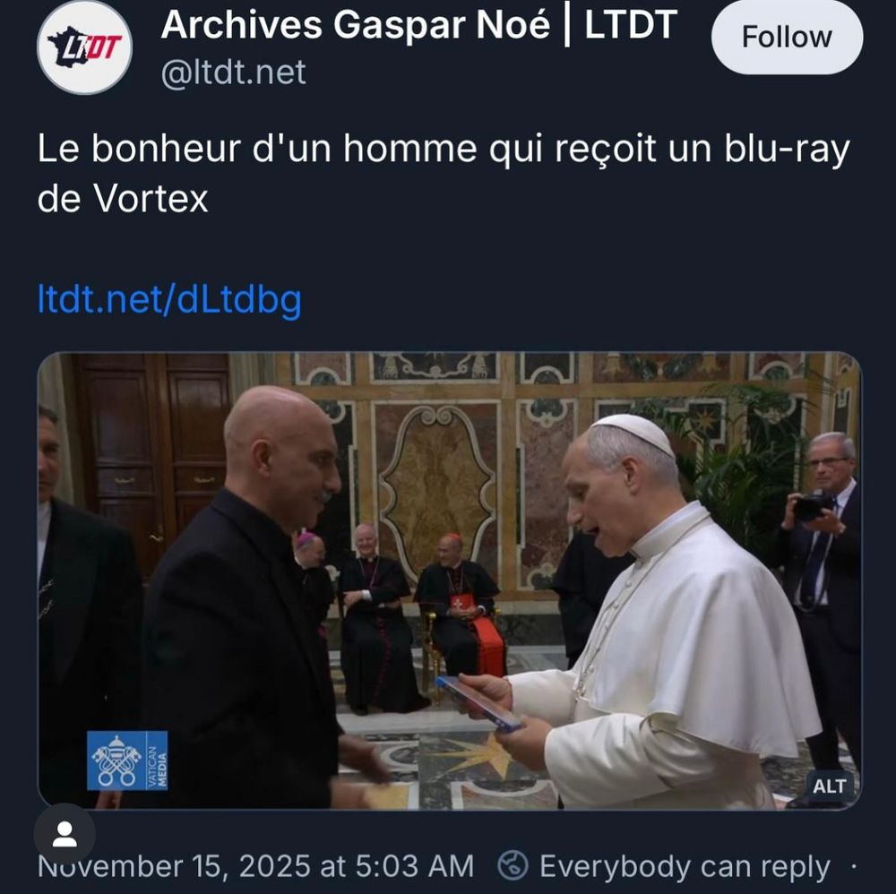 Gaspar Noe antaa blu-rayn paaville