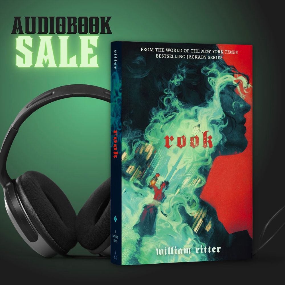 Audiobook sale. Rook by William Ritter.