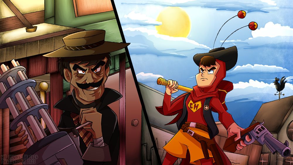 Racha Cuca is Jake Cascavel
Chapolin is Rango