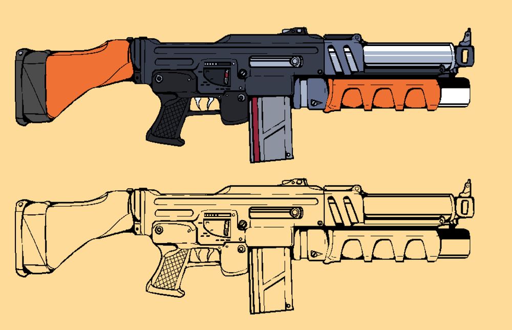 Jungle Knight Concept art originally drawn by myself, 5 years ago