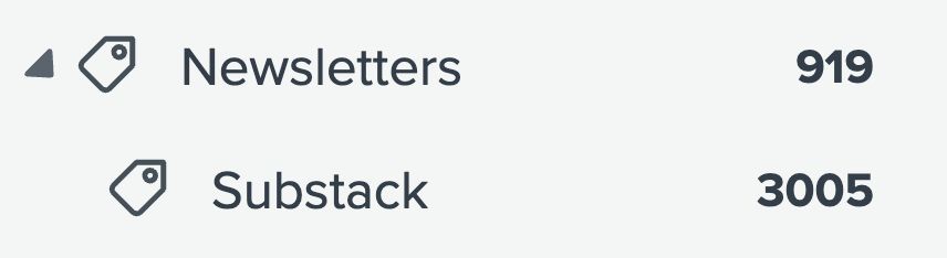 Unread newsletters: 919
Unread Substack emails: 3,005