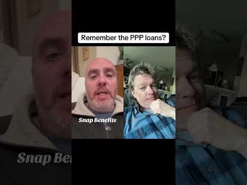 Remember the PPP loans? #duet #snap #snapbenefits #ppploan #covid #benefit #government #assistance