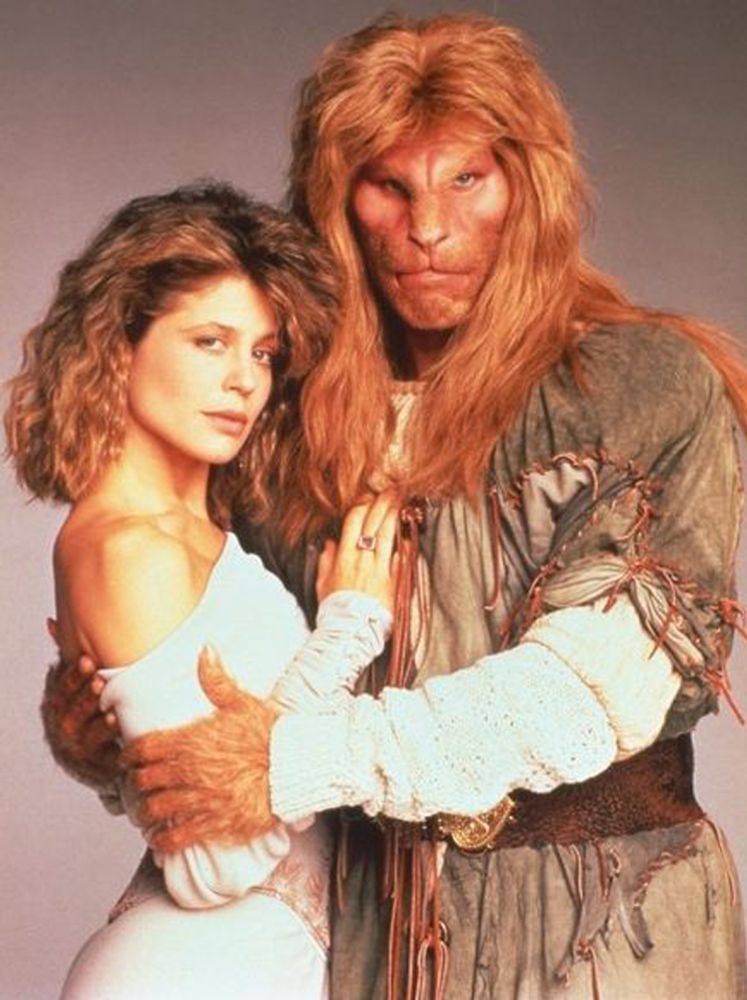 Ron perlman in beast makeup