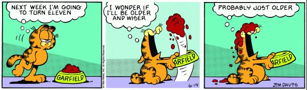 Garfield from the archive! June 14, 1989