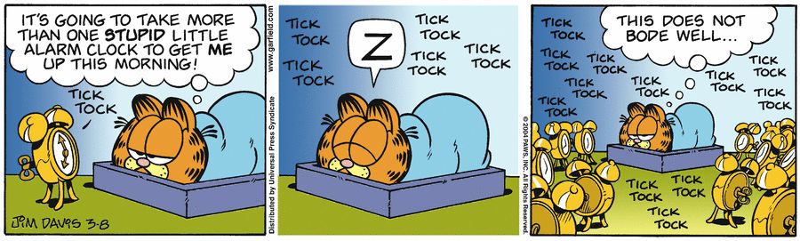 Garfield from the archive! March 08, 2004