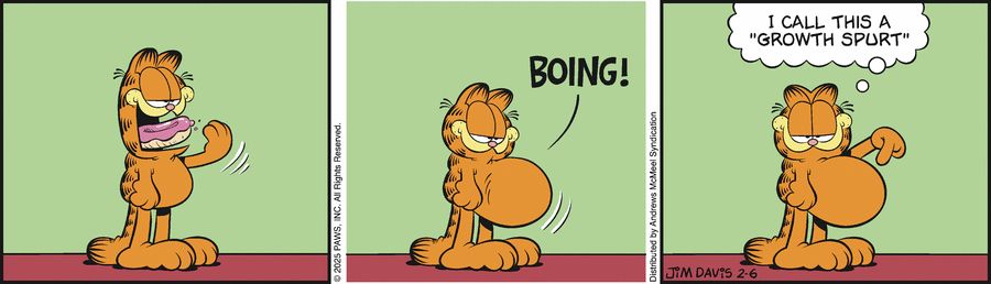 Today's Garfield, February 06, 2025