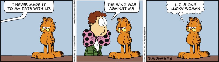 Garfield from the archive! April 06, 2013