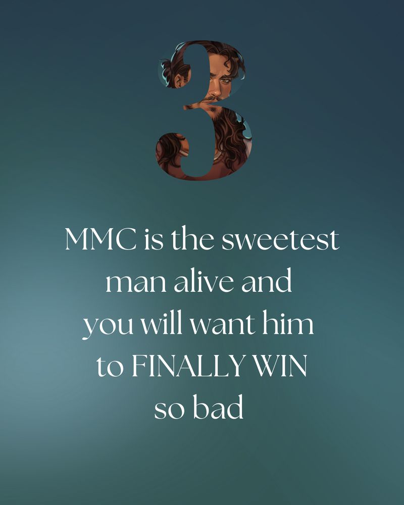 3. MMC is the sweetest man alive and you will WANT HIM TO FINALLY WIN so bad