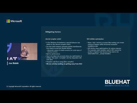 BlueHat 2024: S09: Pointer Problems – Why We’re Refactoring the Windows Kernel