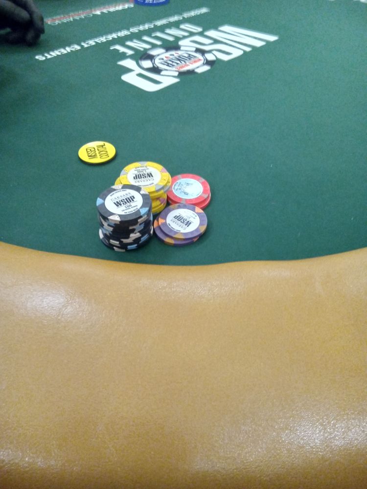 20K in WSOP tournament chips,  plus a Missed Cocktails button