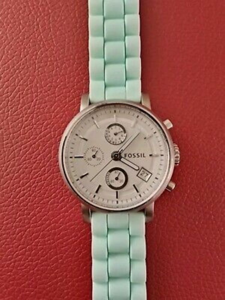 Fossil Chronograph Unisex Watch - ES-2202 251004 (With Original Straps)  | eBay