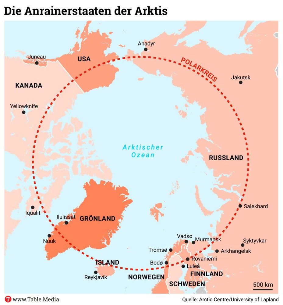 Die Grönland-Debatte zeigt: Wegen ihrer strategischen Lage und ihrer Bodenschätze ist die Arktis für viele Länder interessant. In Zeiten geopolitischer Krisen sortieren sich auch die Forschungsaktivitäten in der Region neu. Was das für Deutschland bedeutet. 