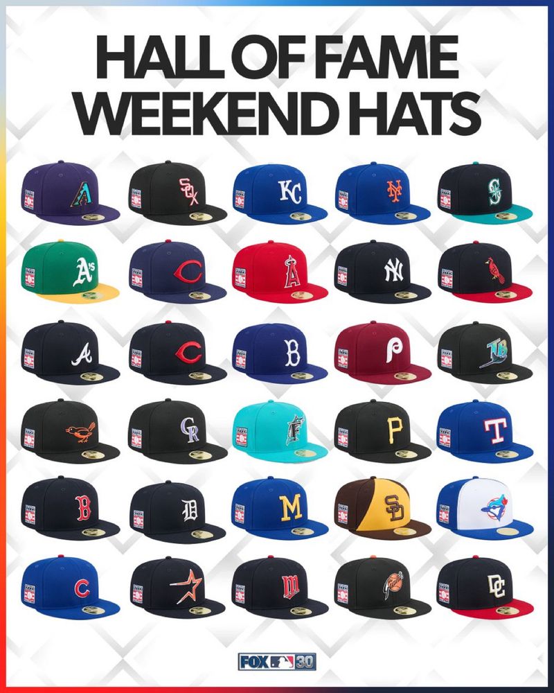 Hall of Fame hats