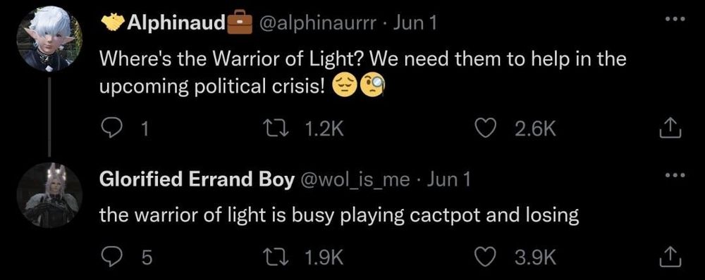 FFXIV Reddit