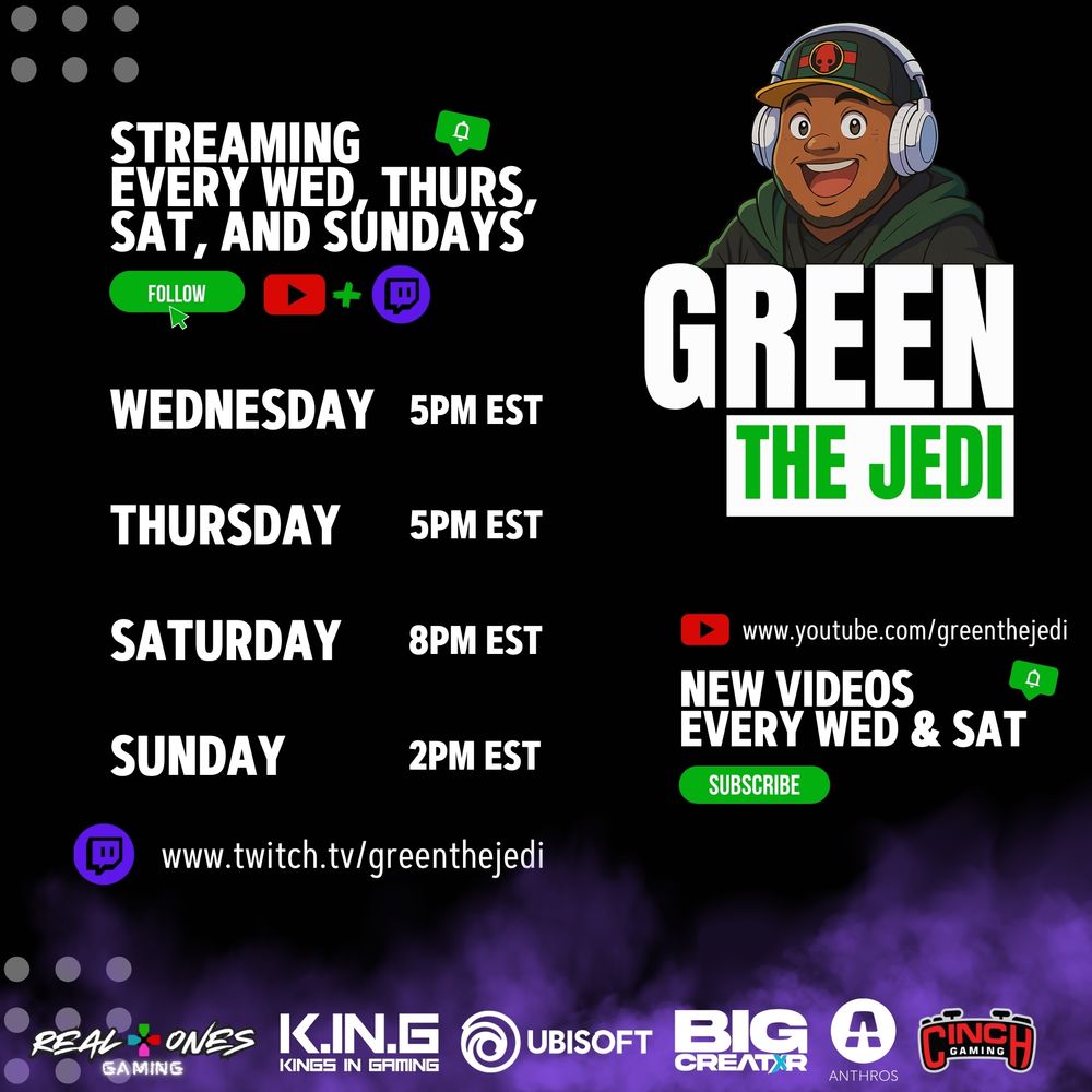 Stream Schedule