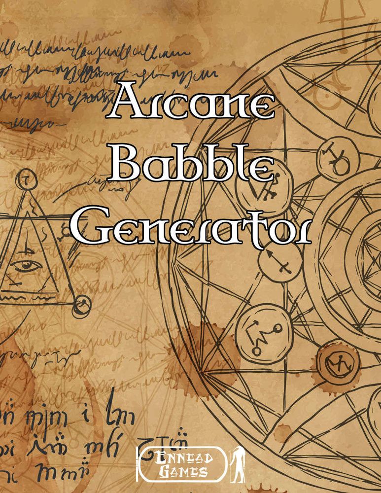 Arcane Babble Generator by Ennead Games