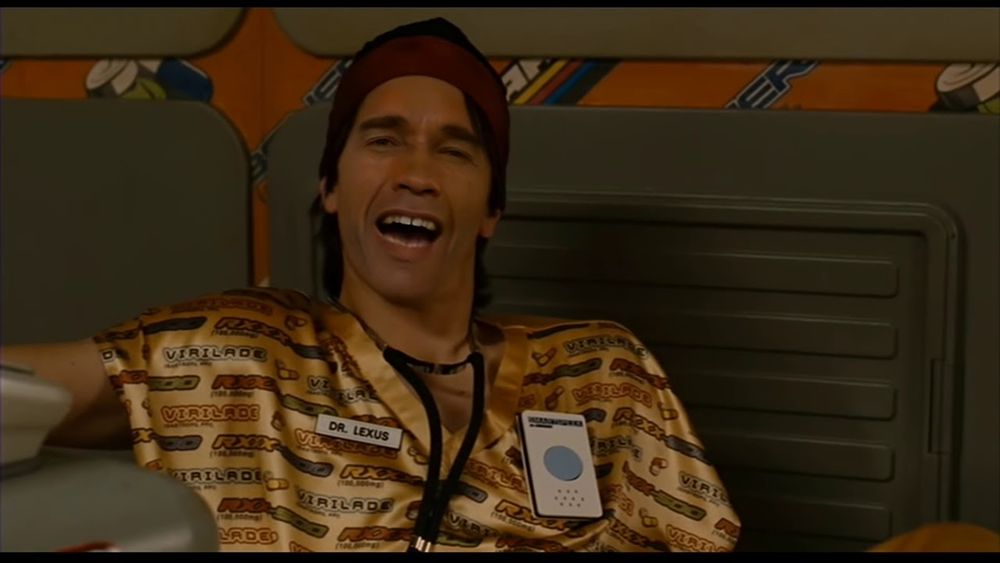 Dr. Lexus from Idiocracy will be with you shortly. 