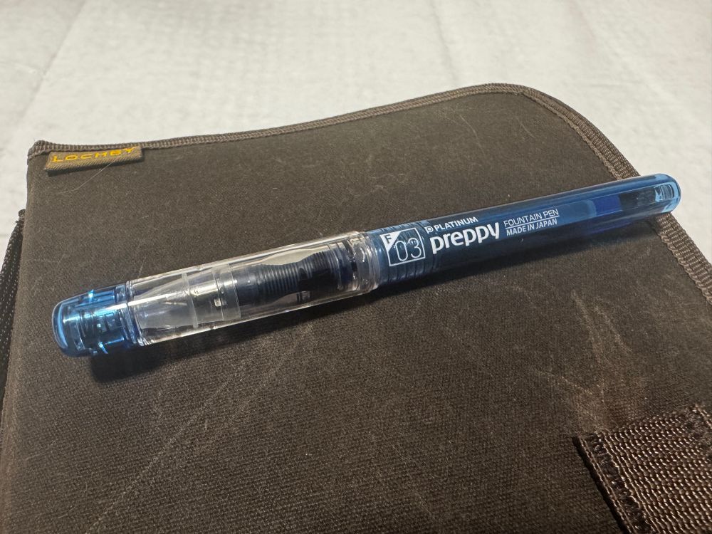 Platinum Preppy #fountainpen with fine nib