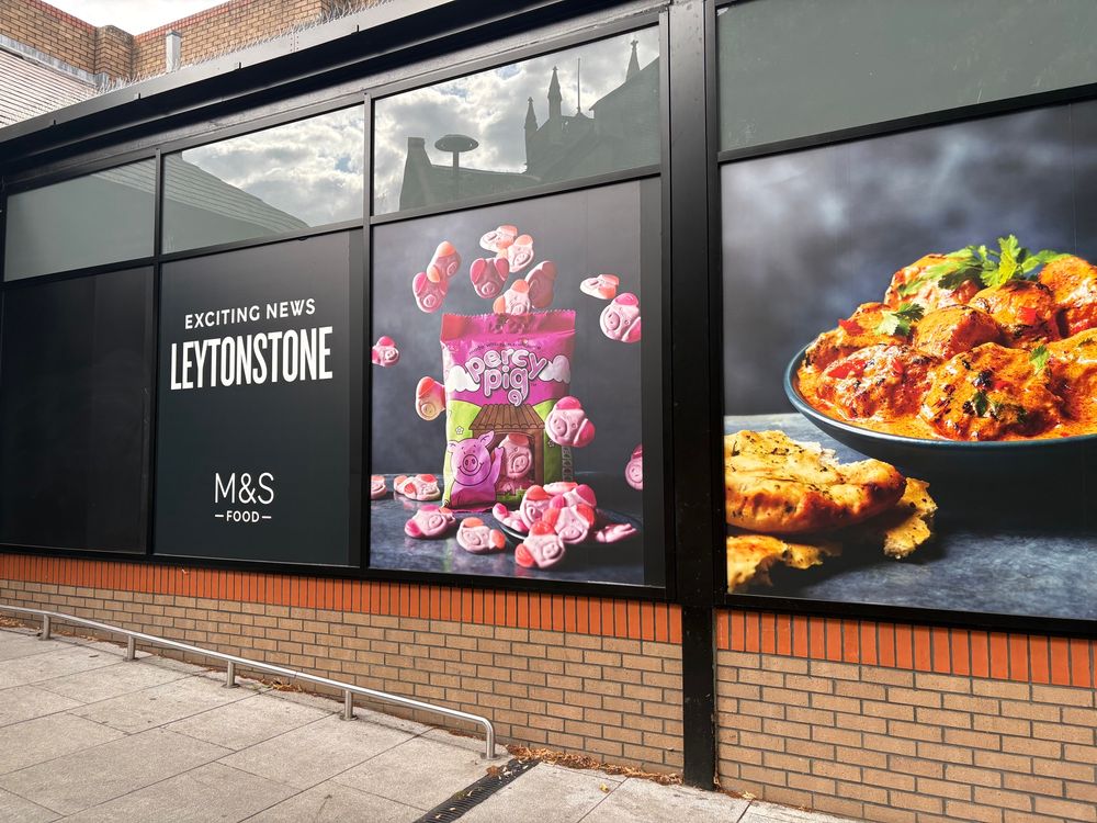 The new M&S in Leytonstone, east London.