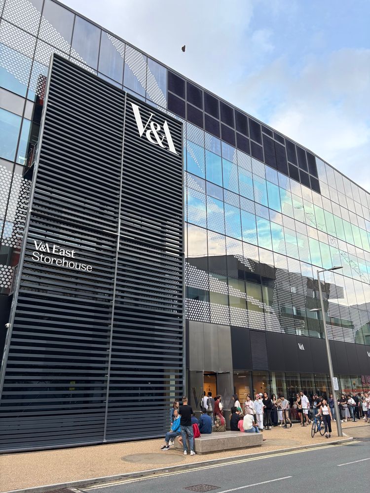 V&A East Storehouse entrance.