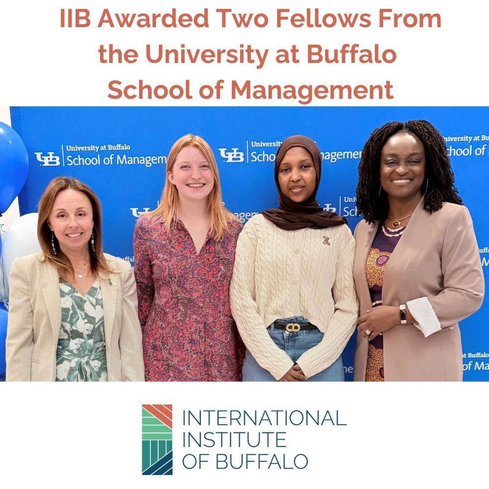 IIB Awarded Two Fellow from the University at Buffalo School of Management 